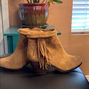 Sam Edelman suede booties